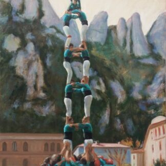 CASTELLERS EN MONTSERRAT