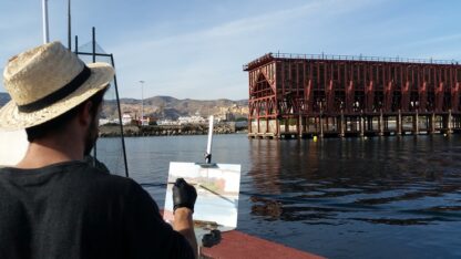 ALMERIA EL CABLE INGLES EMBARCADERO DE MINERAL - Imagen 2