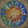 REPRODUCCIÓN "BARCELONA PARC GÜELL MEDALLÓ DE LES ESTACIONS"