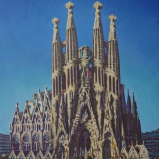 REPRODUCCIÓN "BARCELONA SAGRADA FAMILIA FAÇANA NAIXEMENT"