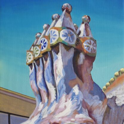REPRODUCCIÓN "BARCELONA CASA BATLLÓ SORTIDA D'ESCALA AL TERRAT"